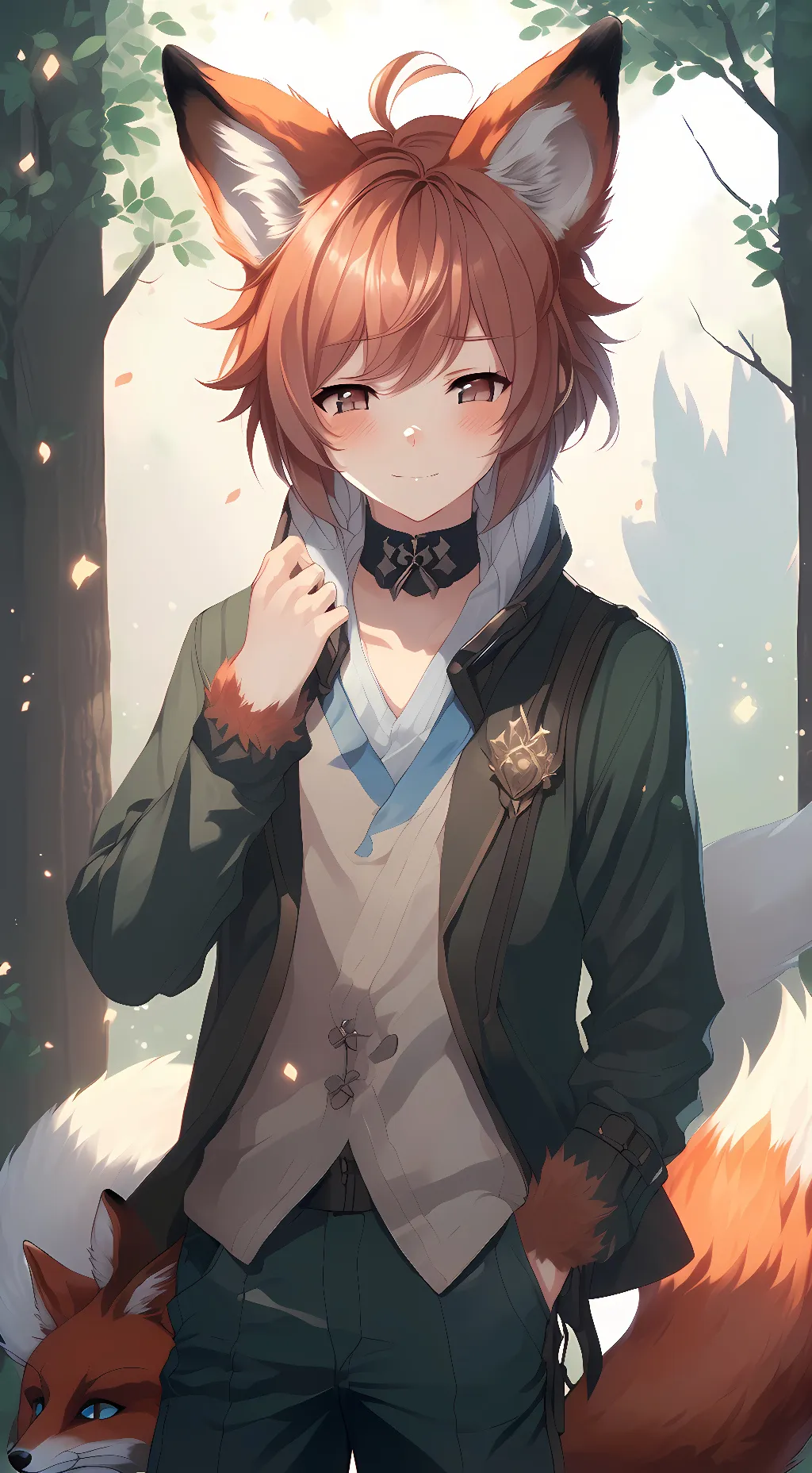 ai character: Chester background