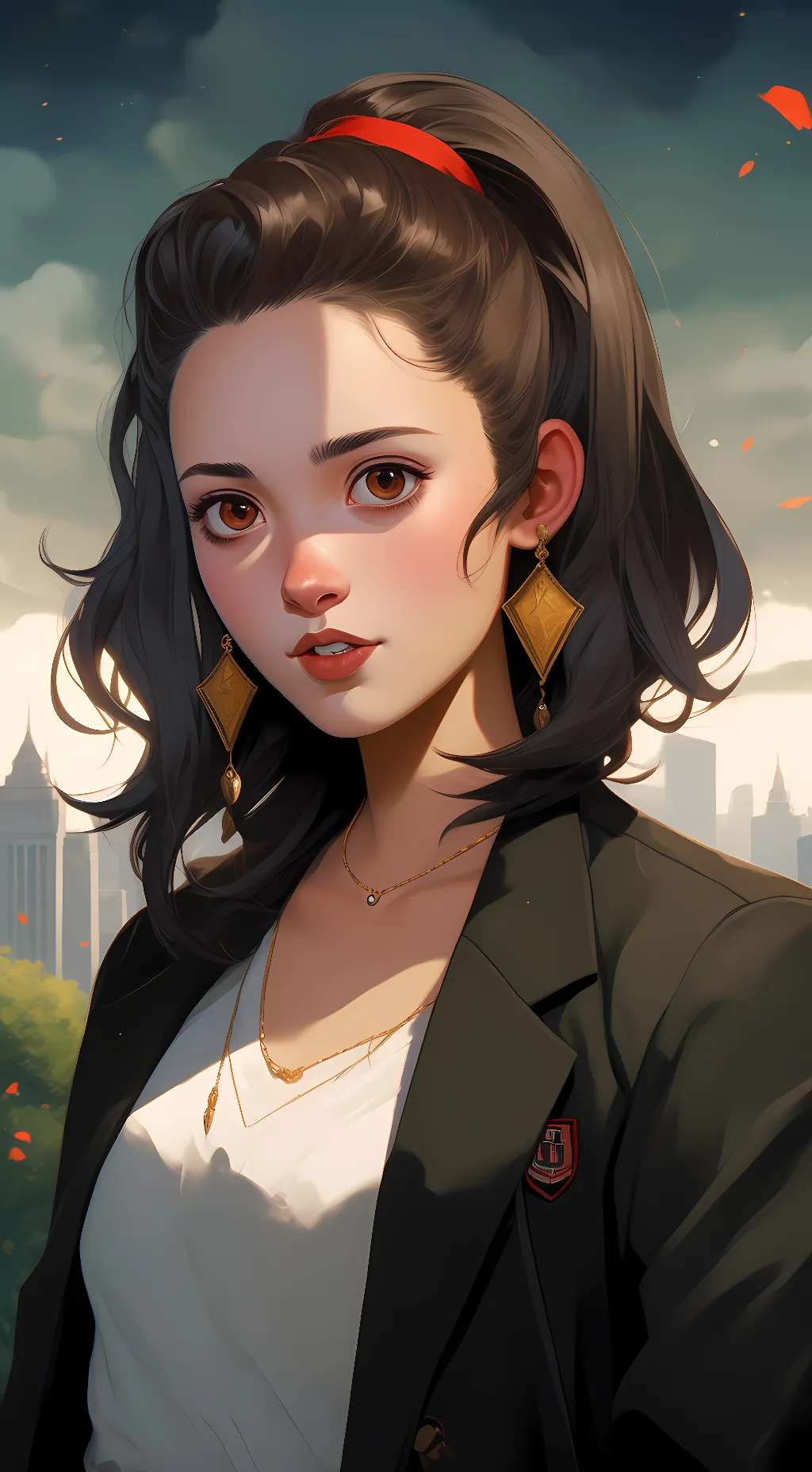 ai character: Jazzy background