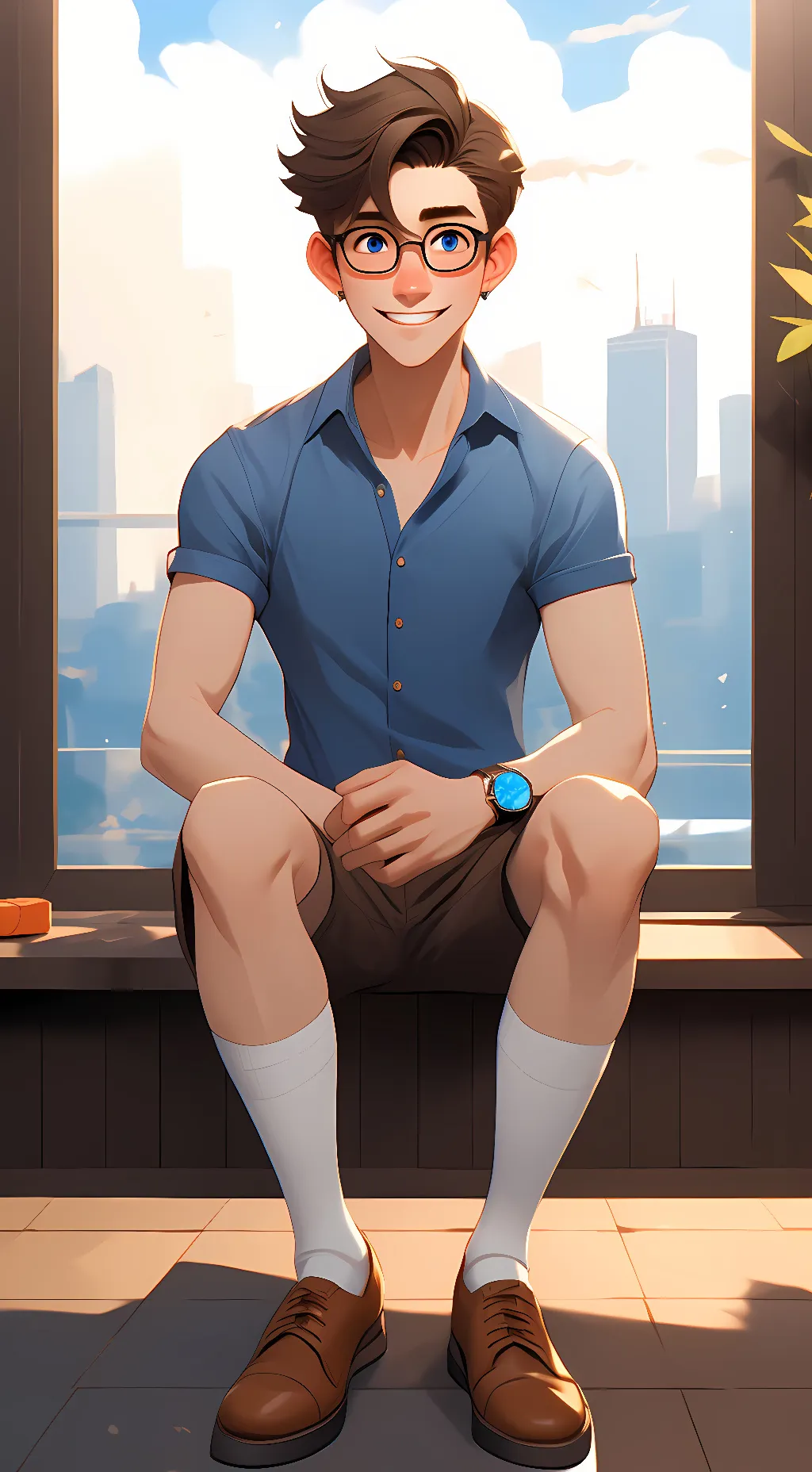 ai character: Cody nutkiss background