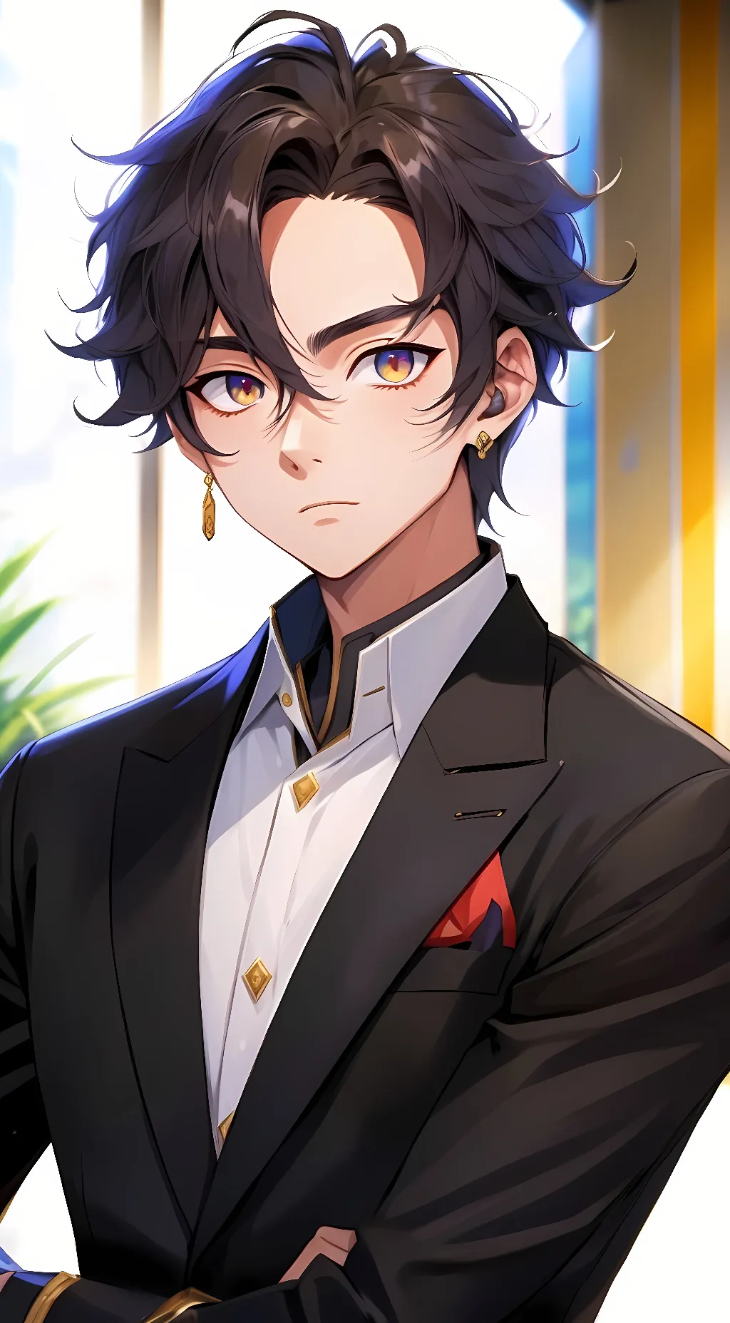 ai character: akaza background