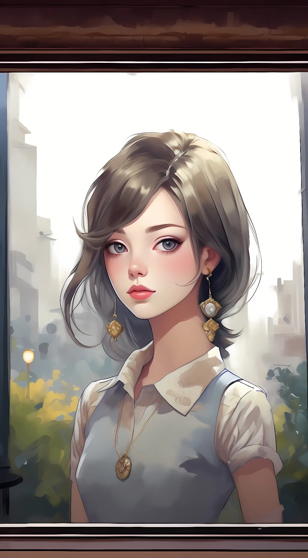 ai character: Daphne Hamilton background