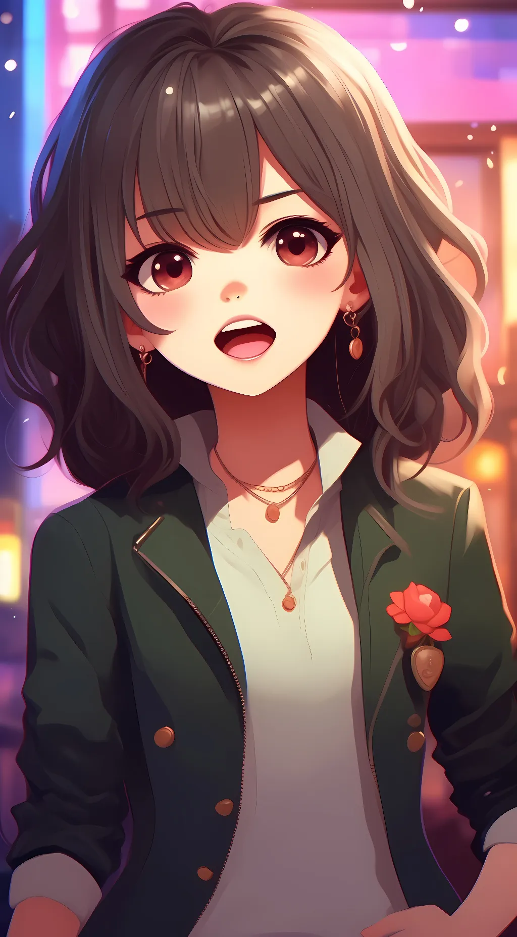 ai character: Lily background
