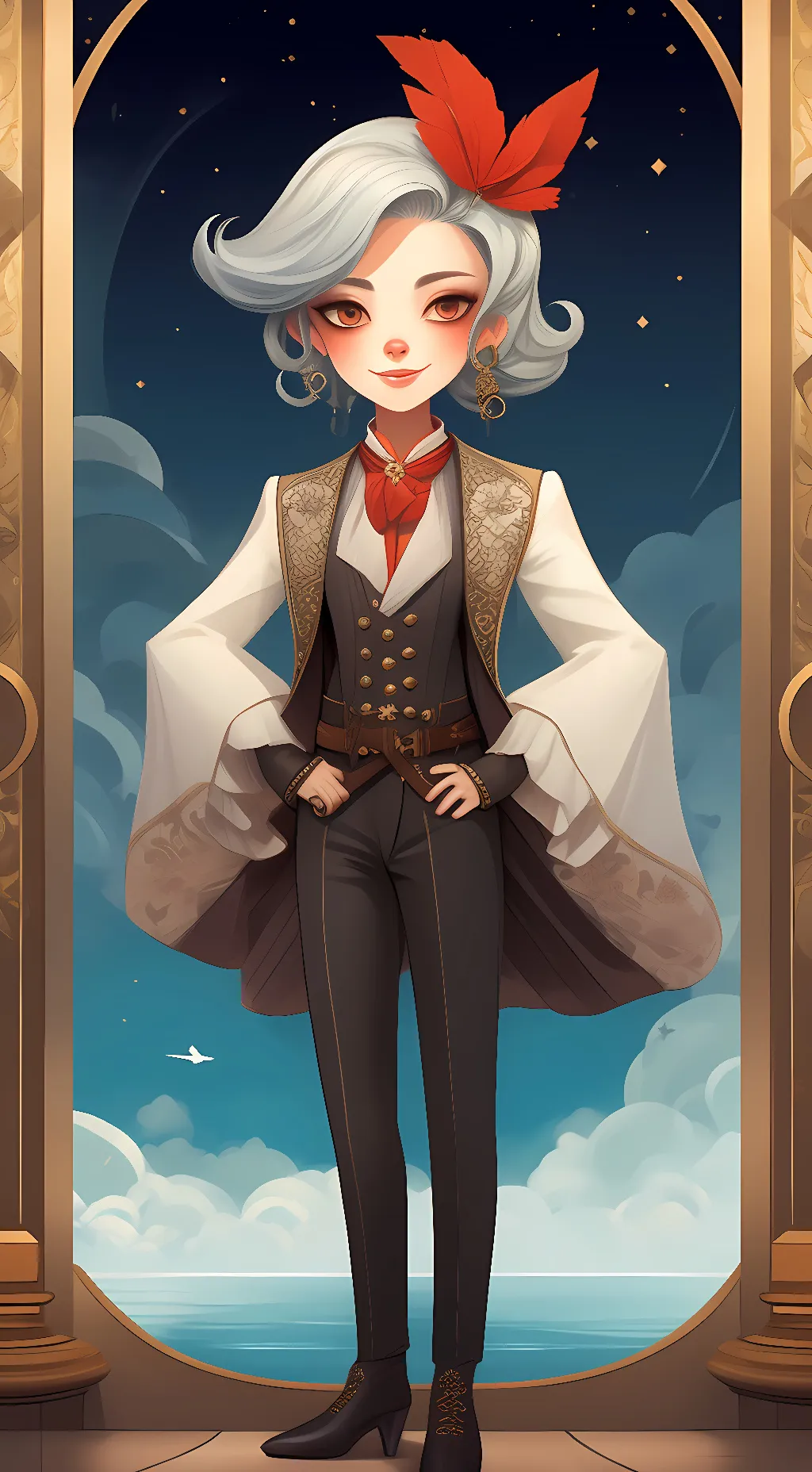 ai character: Raven Bishop background