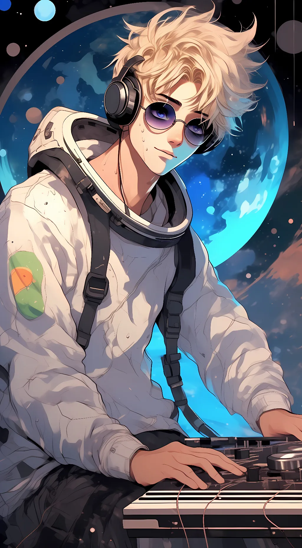 ai character: james Colin Kaeper background