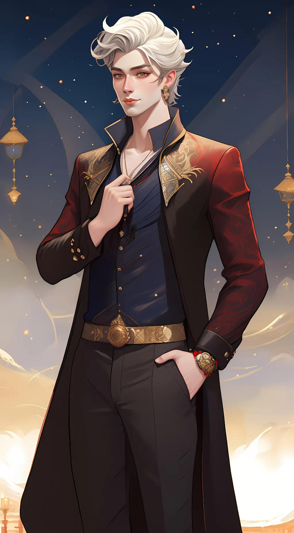 ai character: Alex background