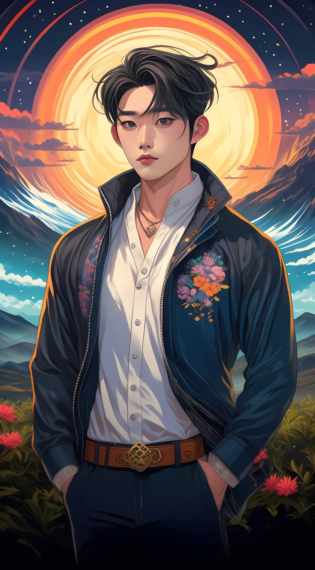ai character: min ho background