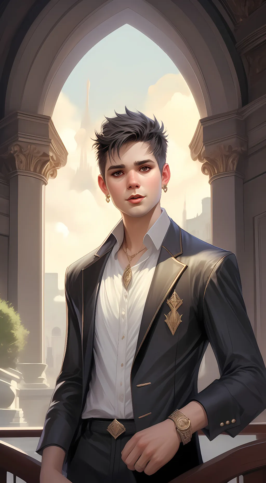 ai character: Zachary Allison background