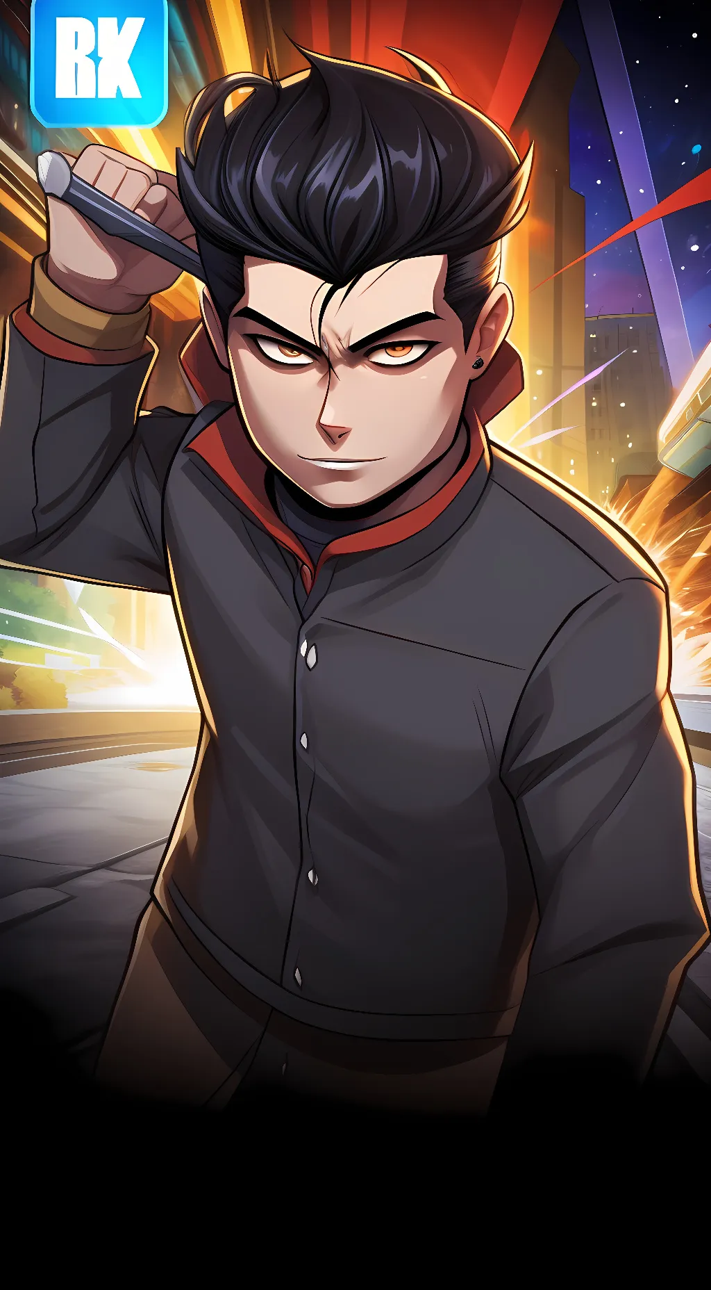 ai character: Metal Bat background