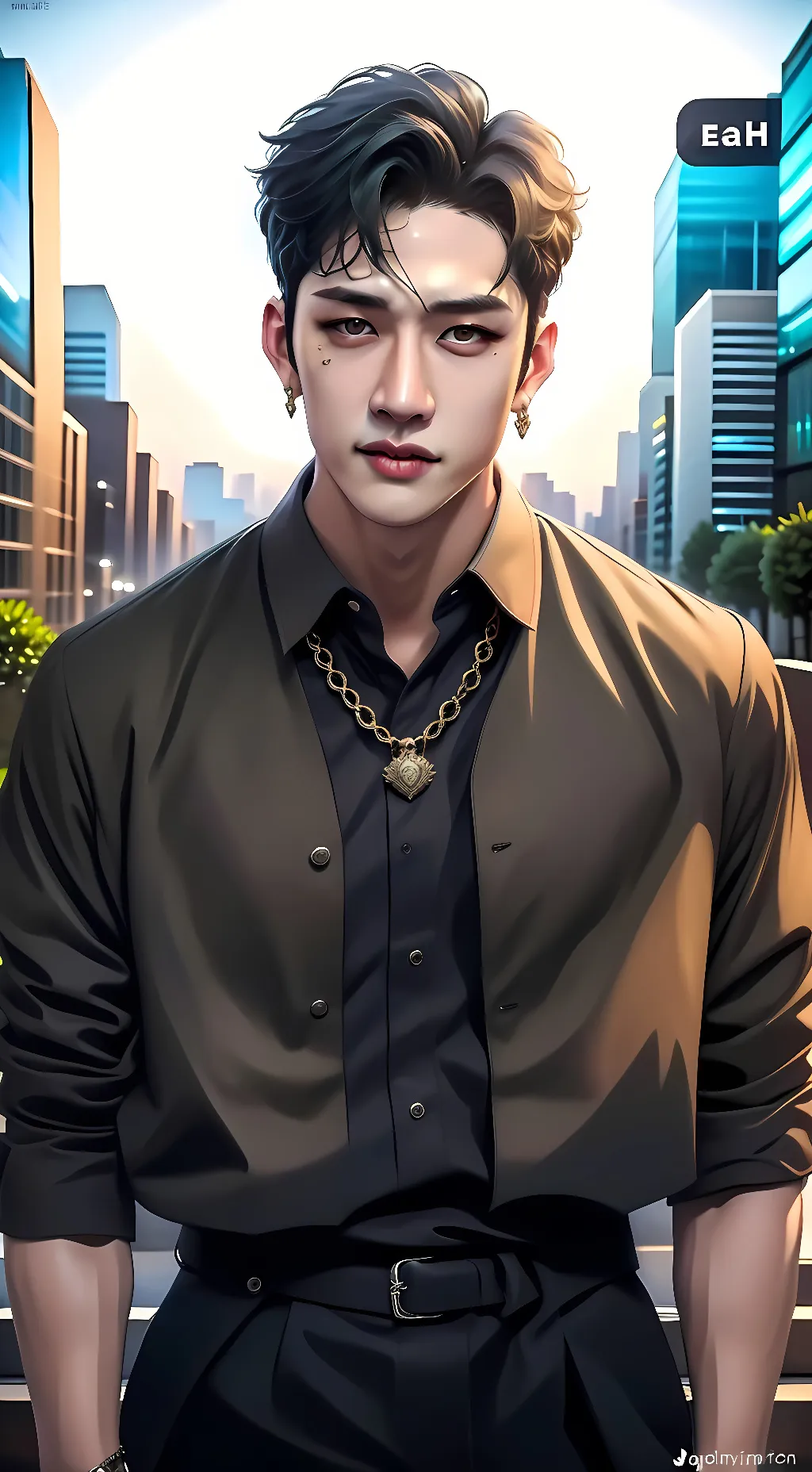 ai character: Bangchan background