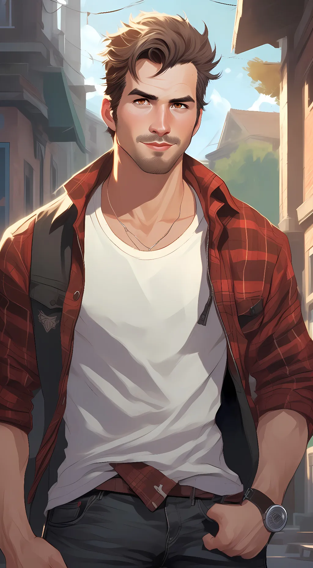 ai character: Ryan background
