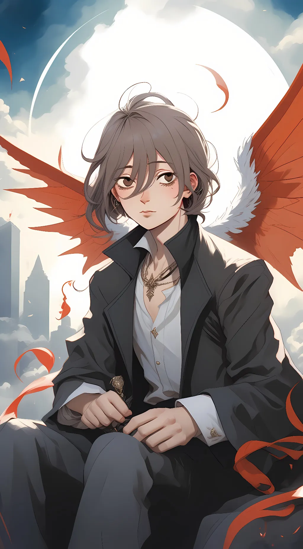 ai character: Lucifer background