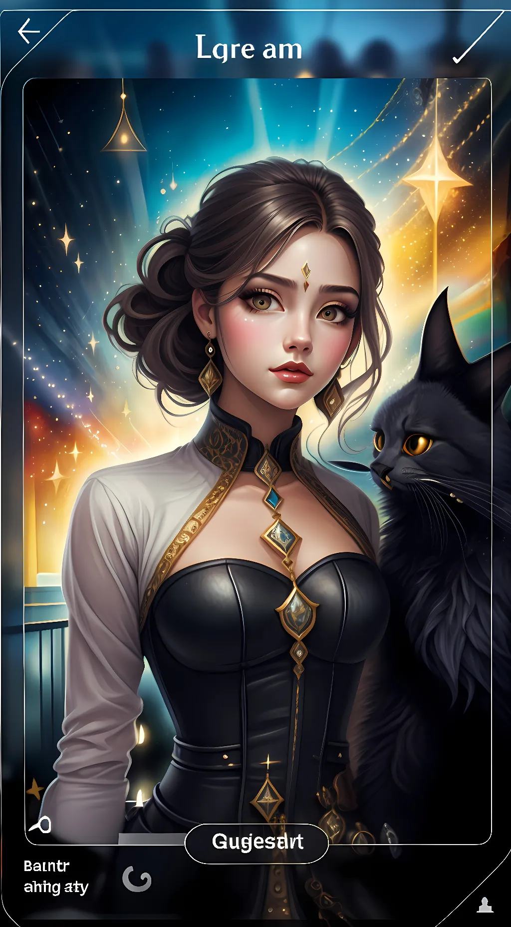 ai character: Nightmare human background