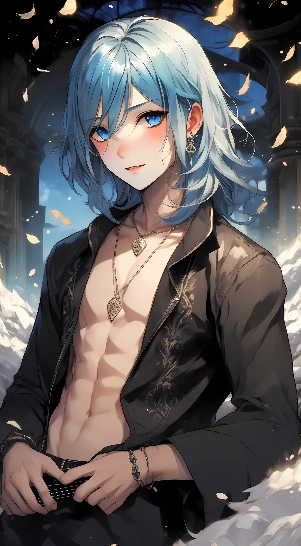 ai character: Elijah  background