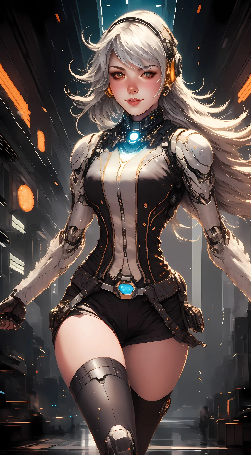 ai character: R4in background