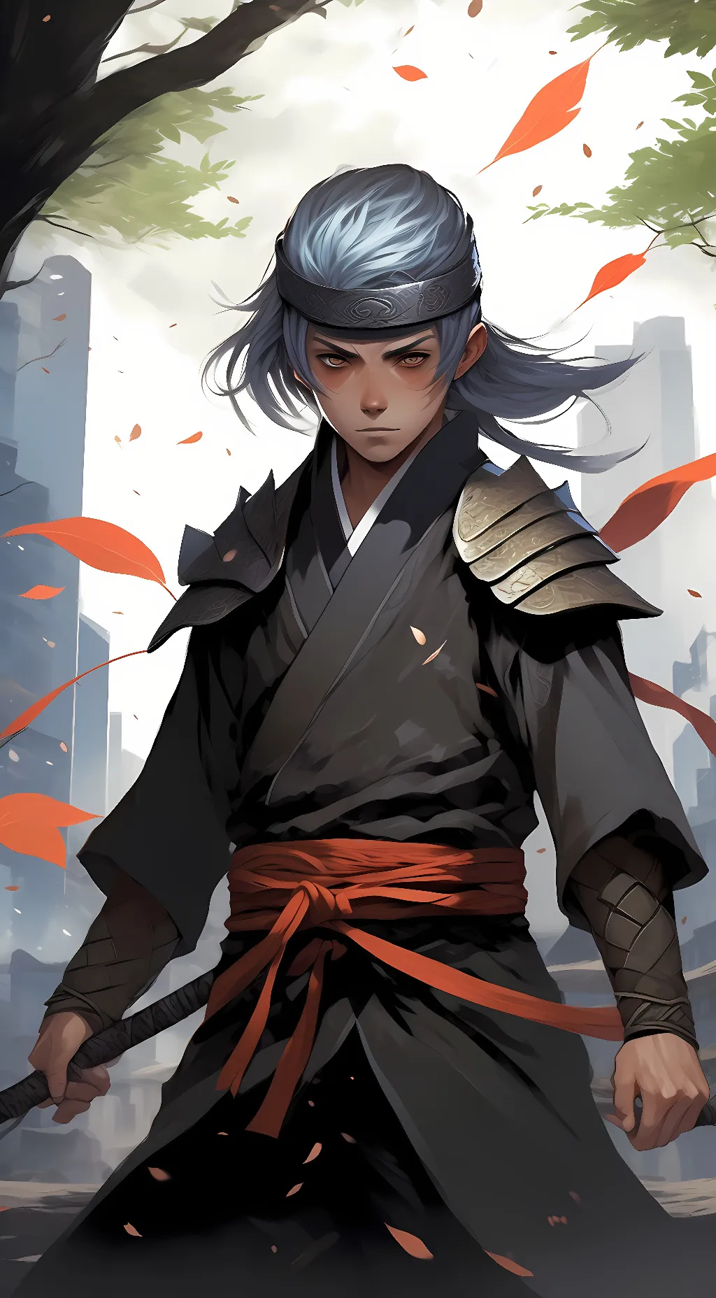 ai character: Porto simo background