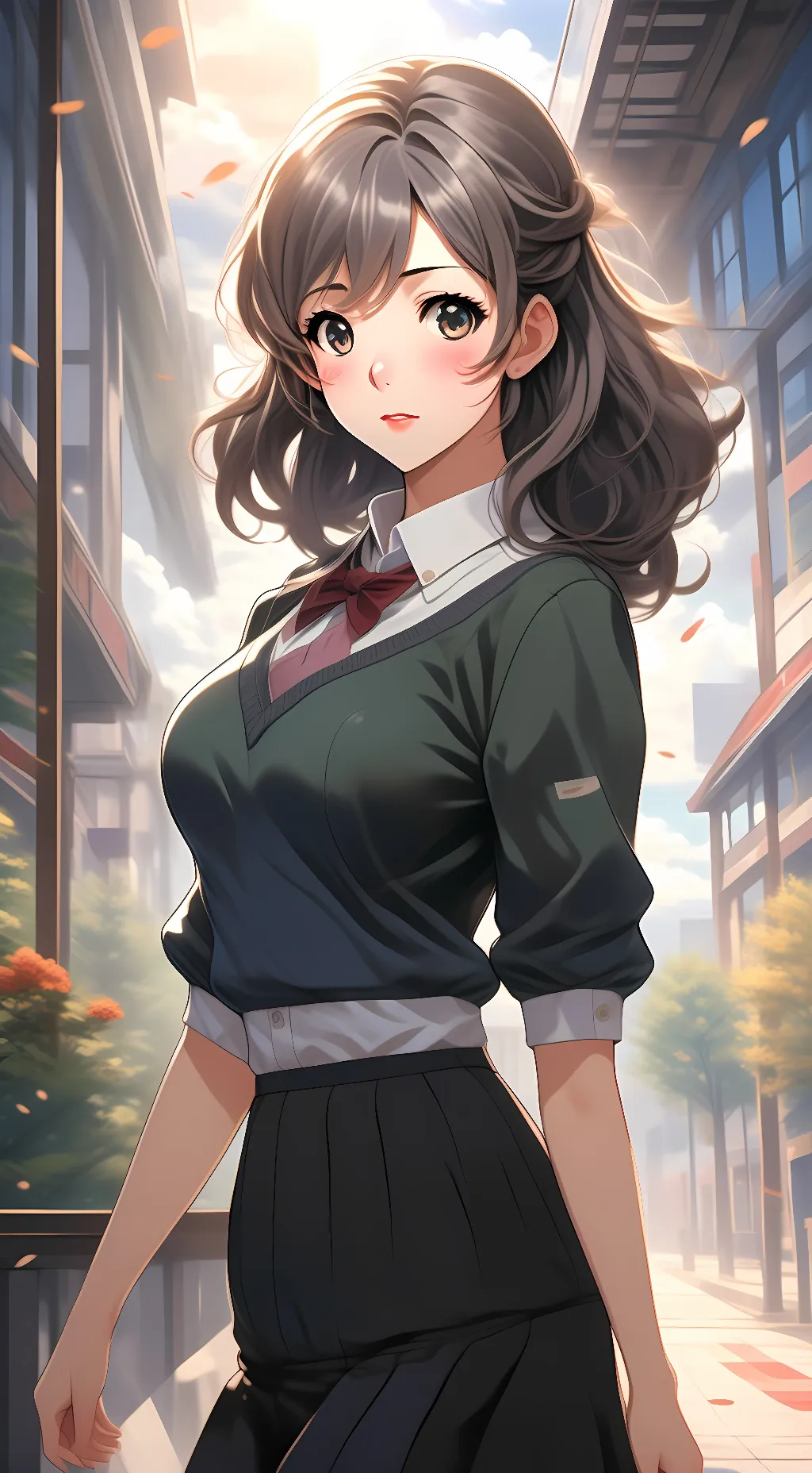 ai character: Amelia Zhang background