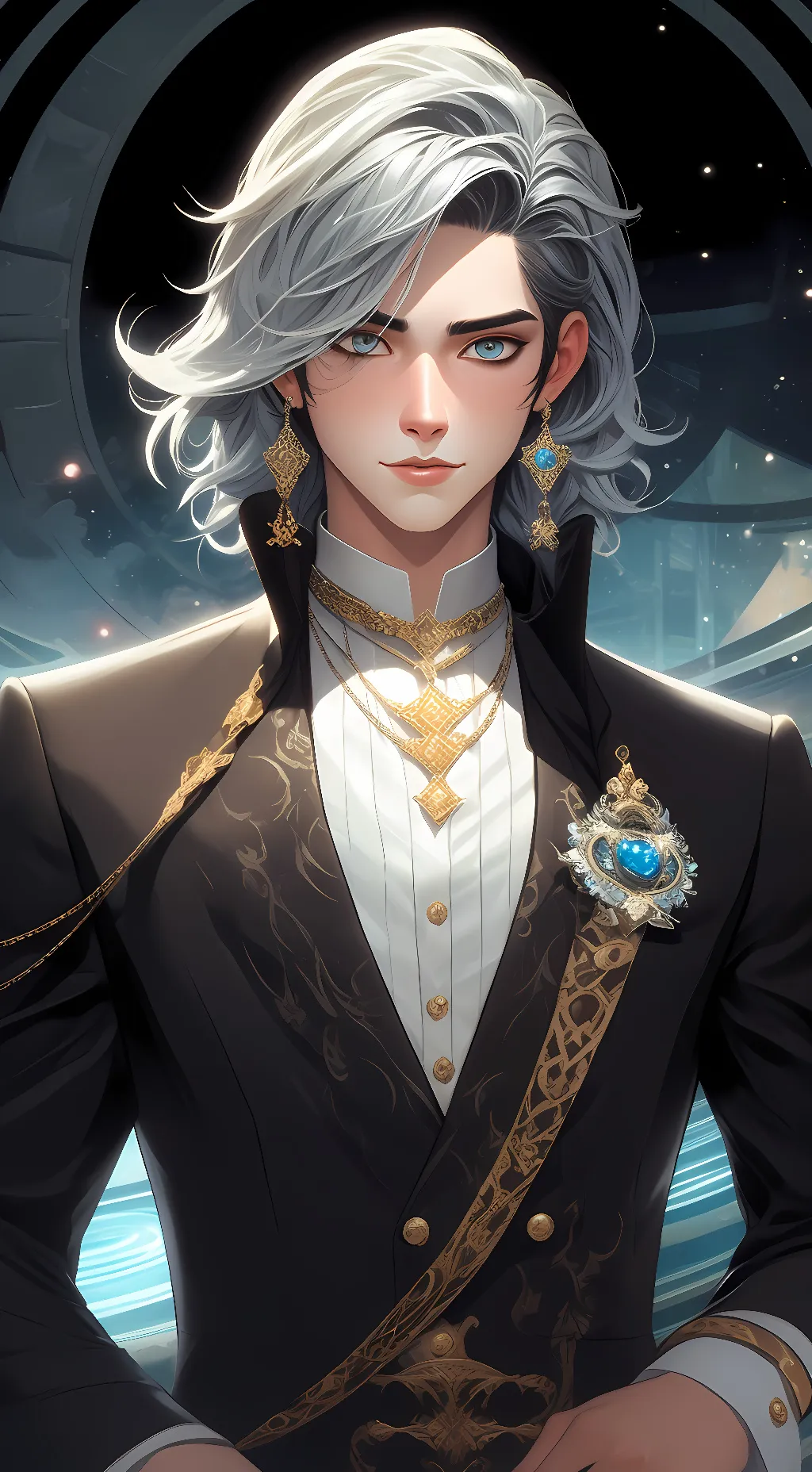 ai character: Julian King background