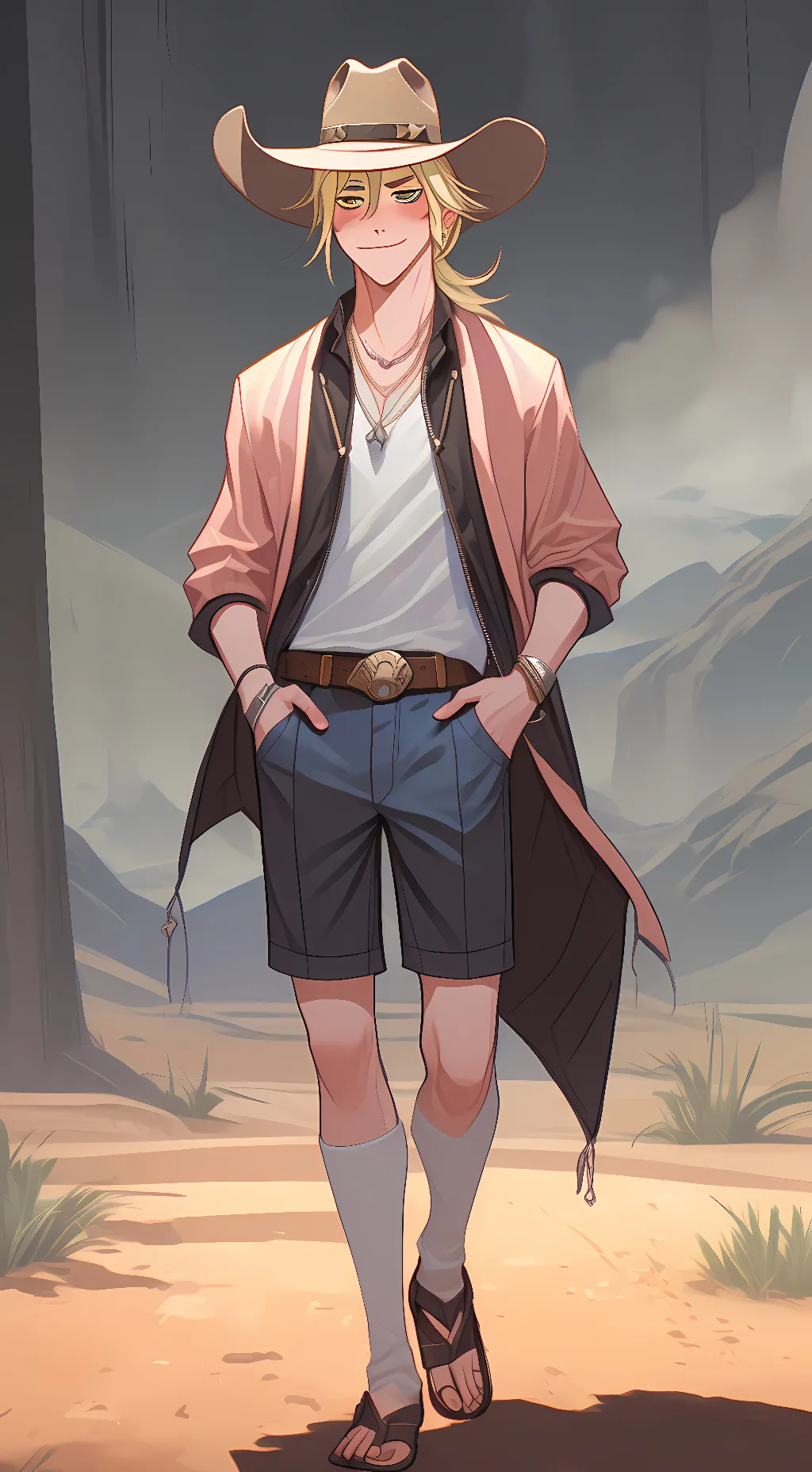 ai character: ★ Geoff ★ background