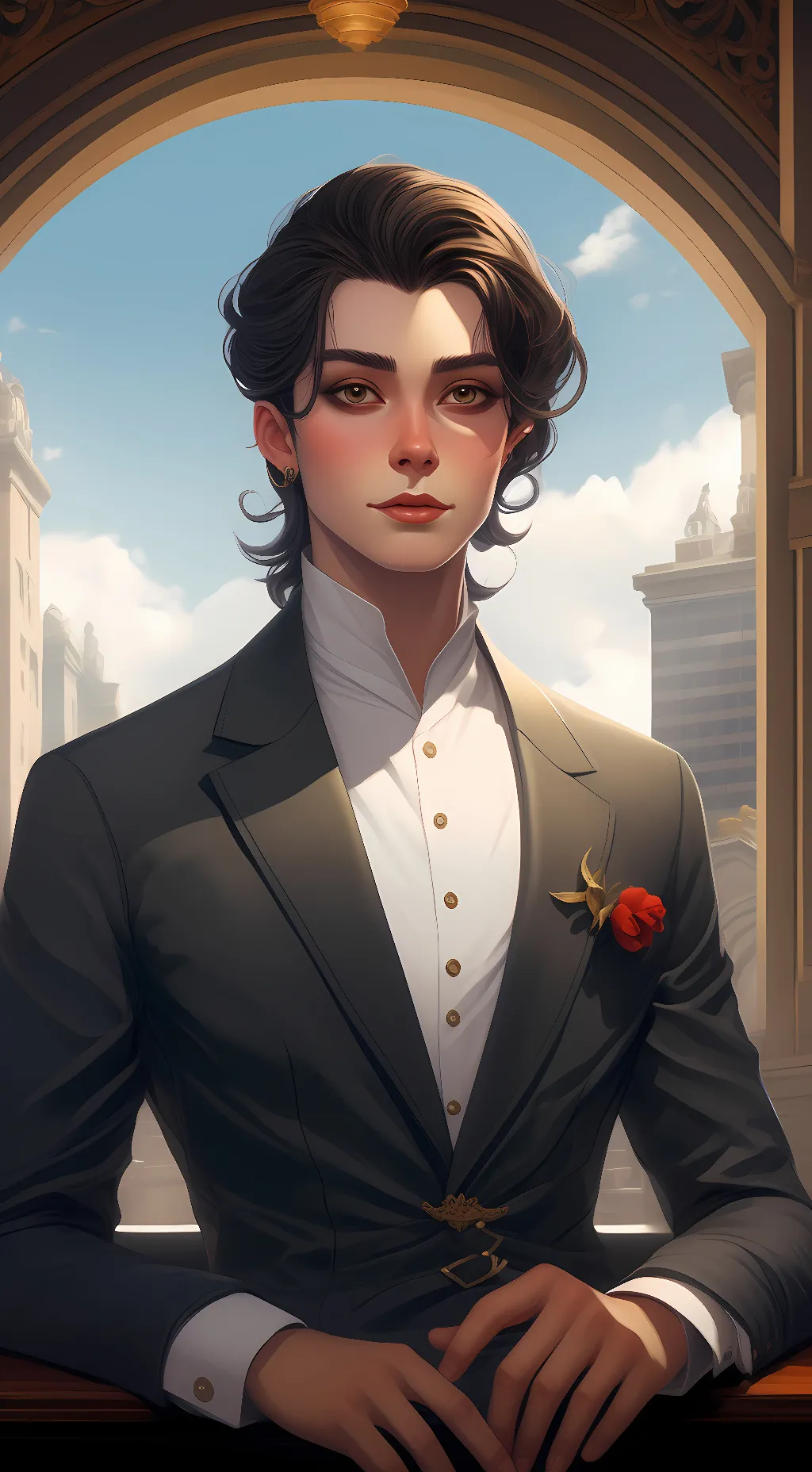 ai character: Roger background