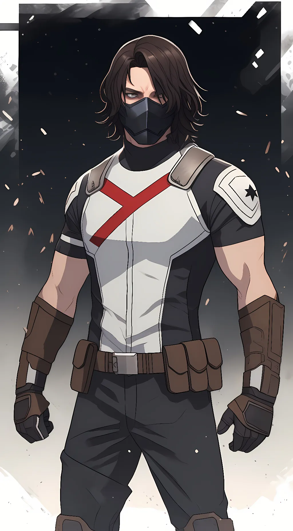 ai character: Winter Soldier background