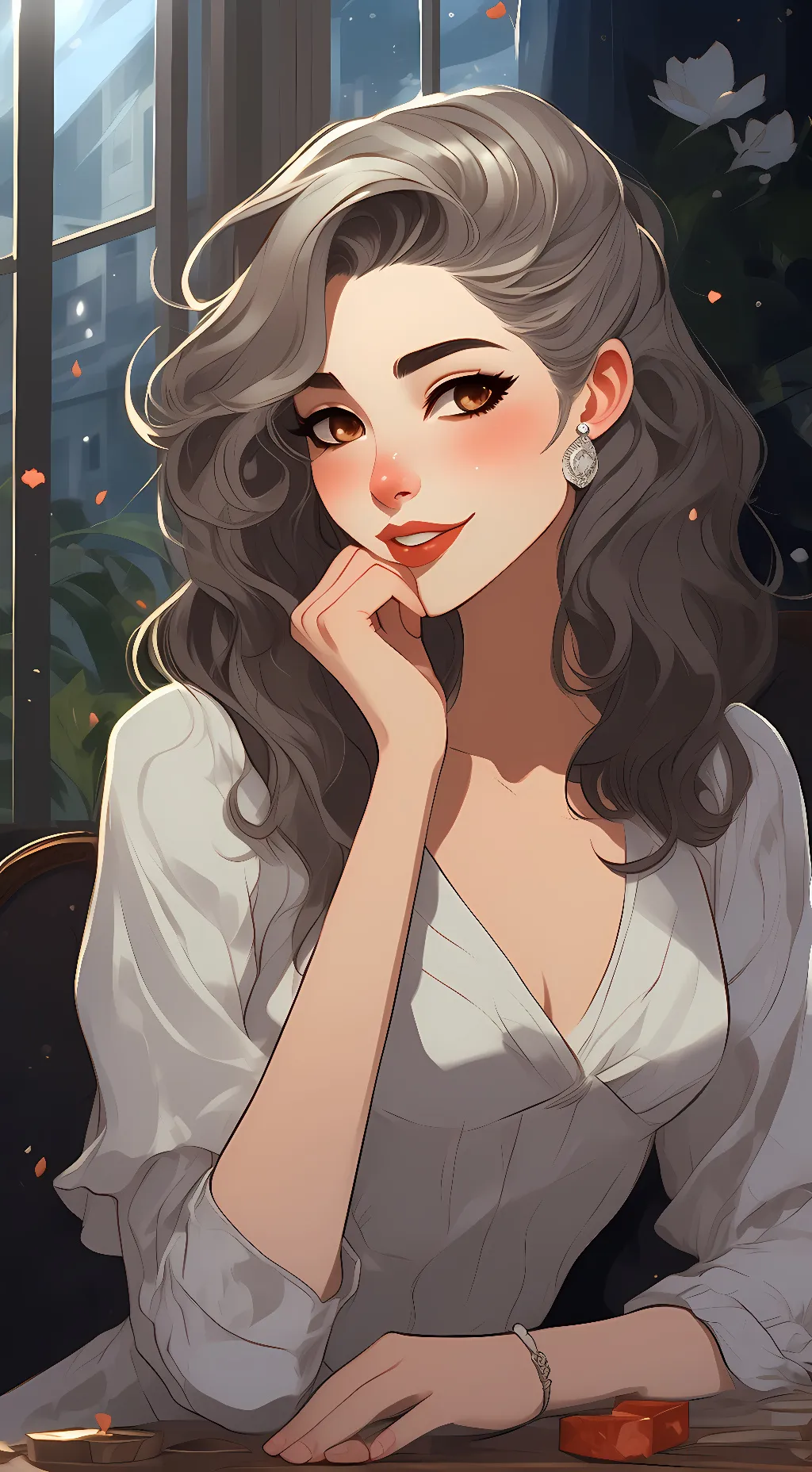 ai character: Ruby background