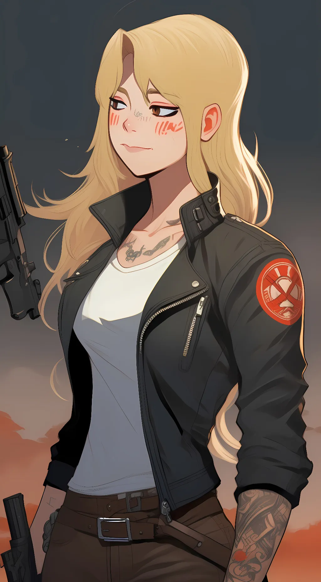 ai character: Rose (lesbian) background