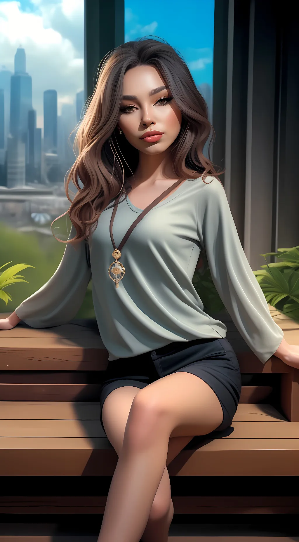 ai character: Samantha  background