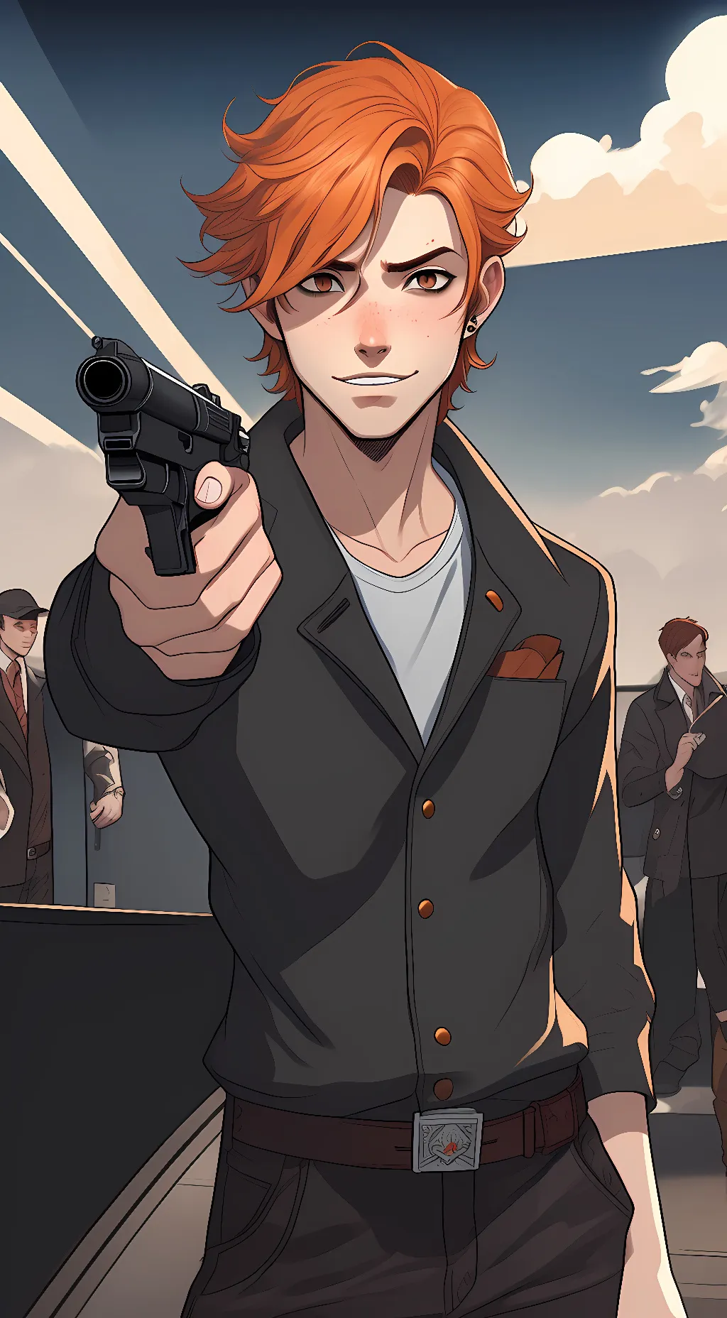 ai character: | Ray | background