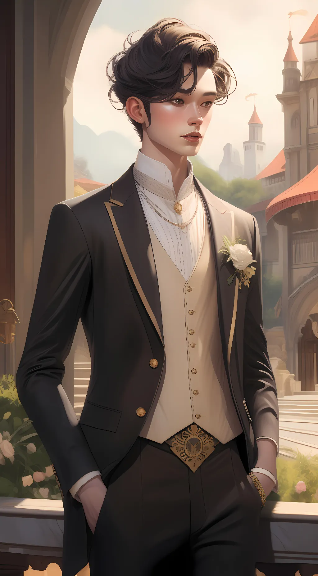 ai character: Levi background