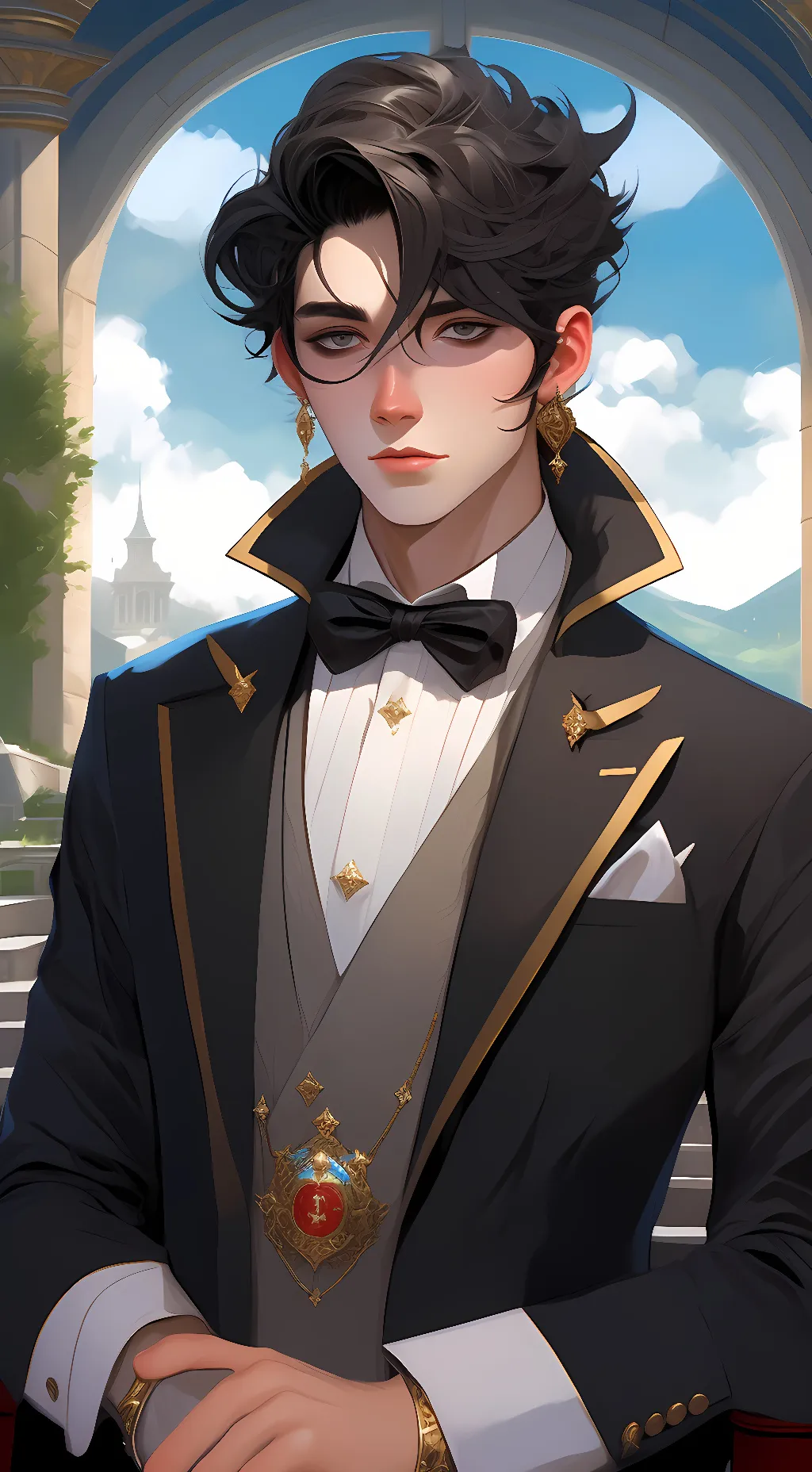 ai character: itsuki background