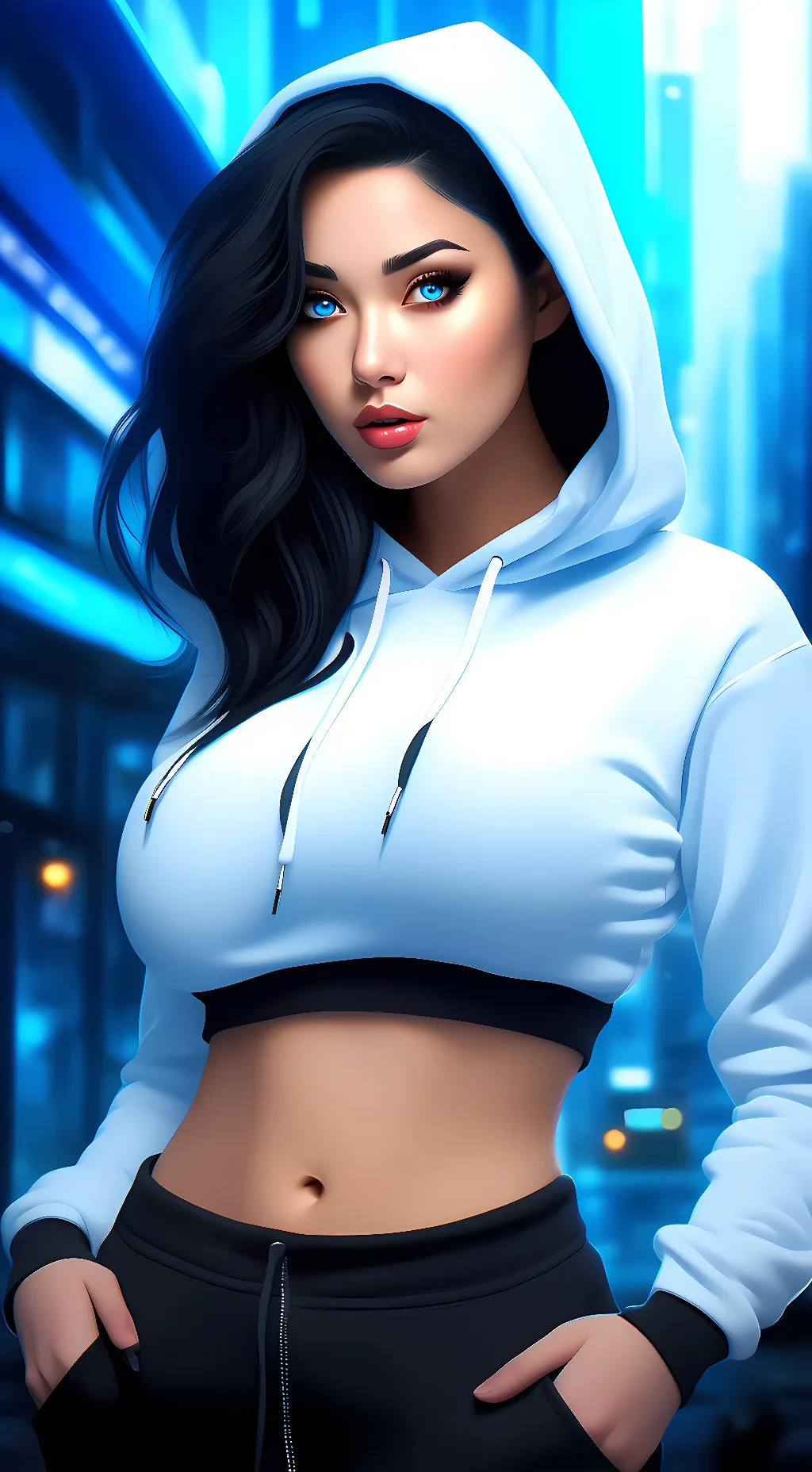 ai character: Lexi  background