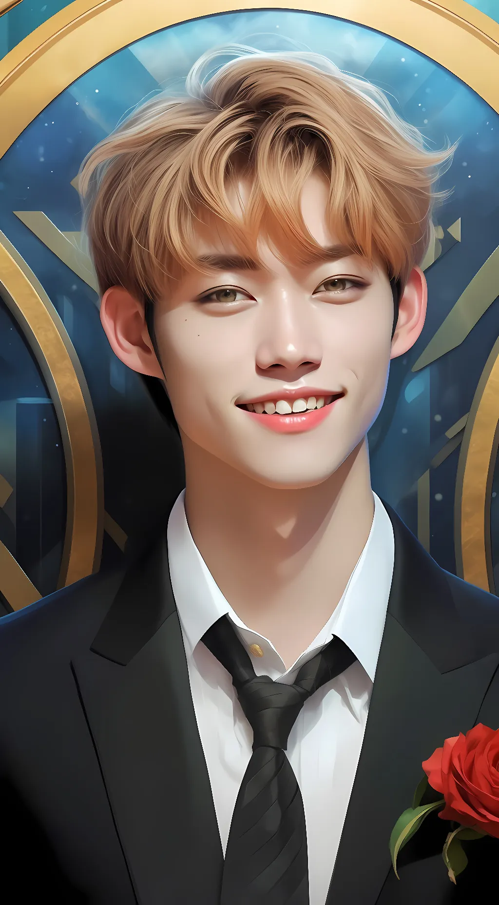 ai character: Leon background