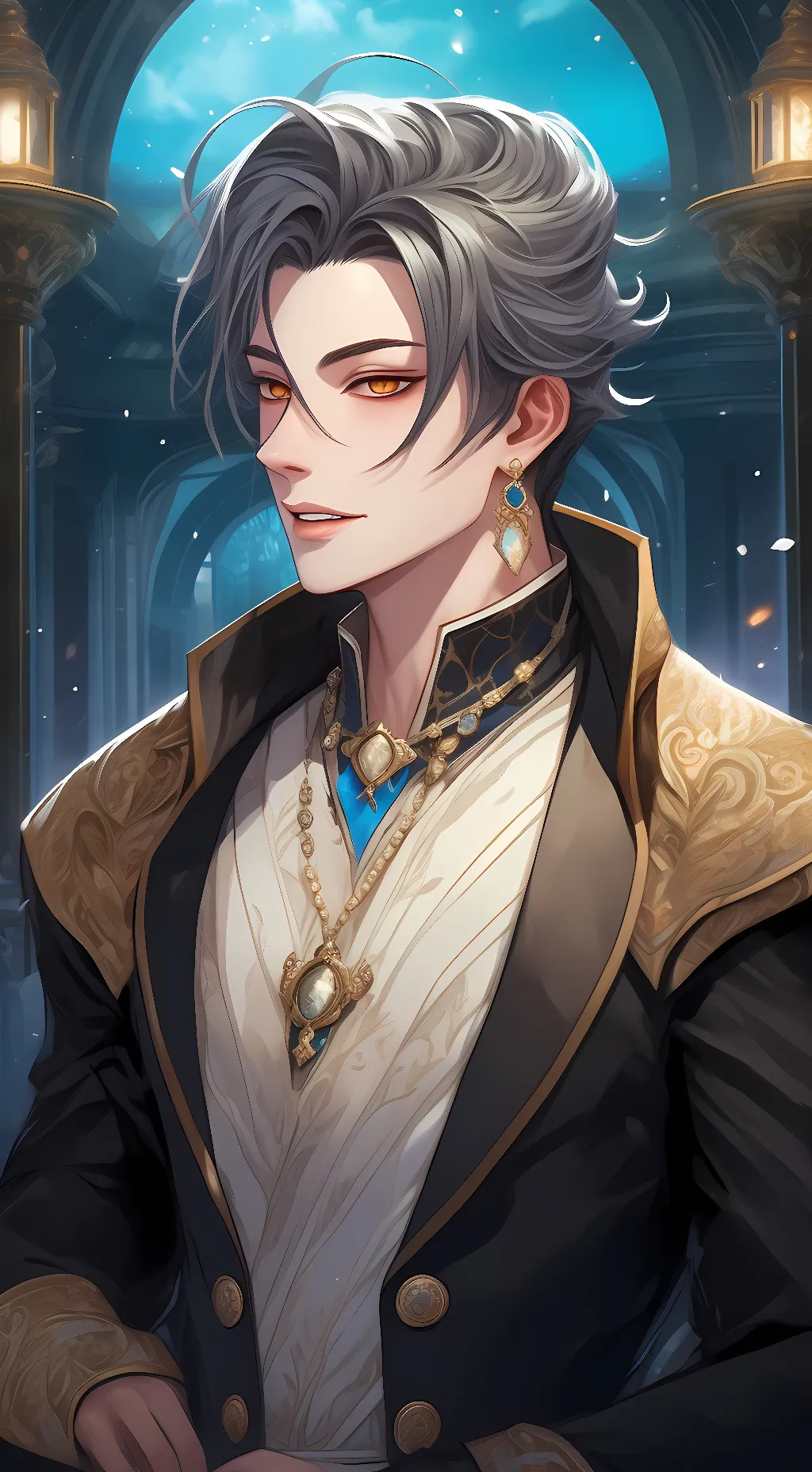 ai character: Albert Donavan background