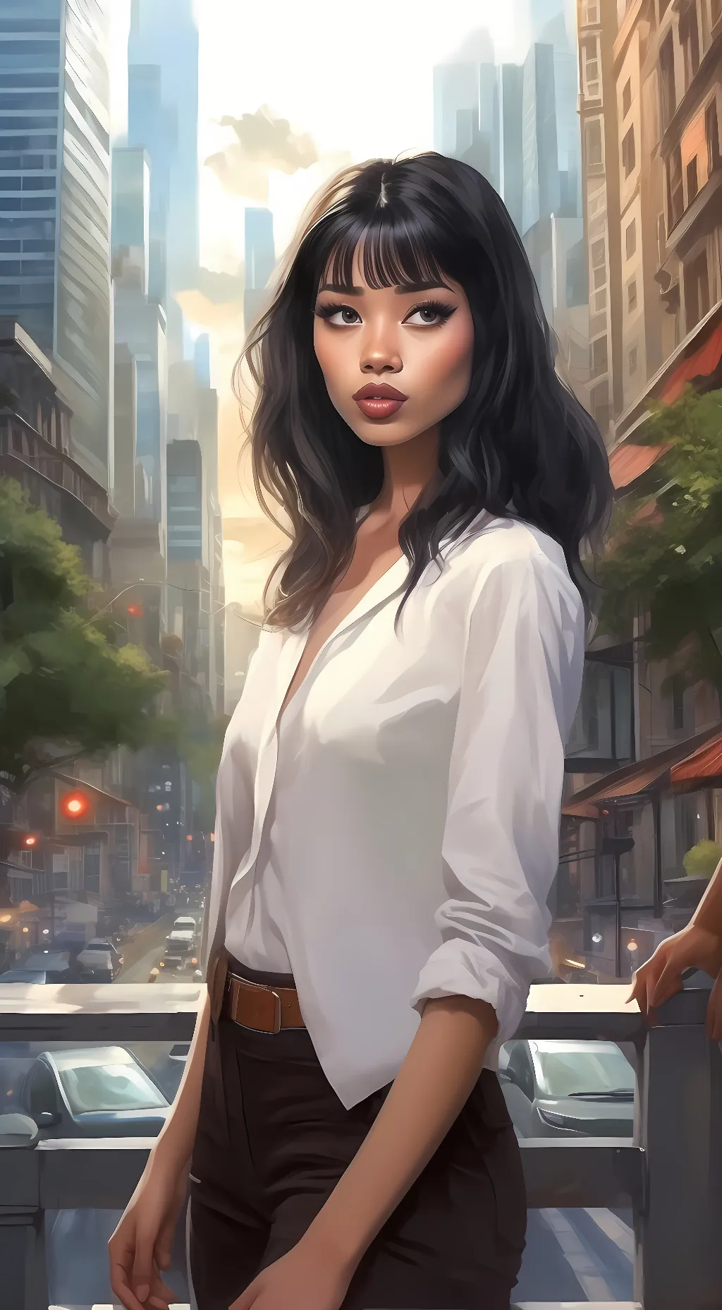 ai character: Ava background