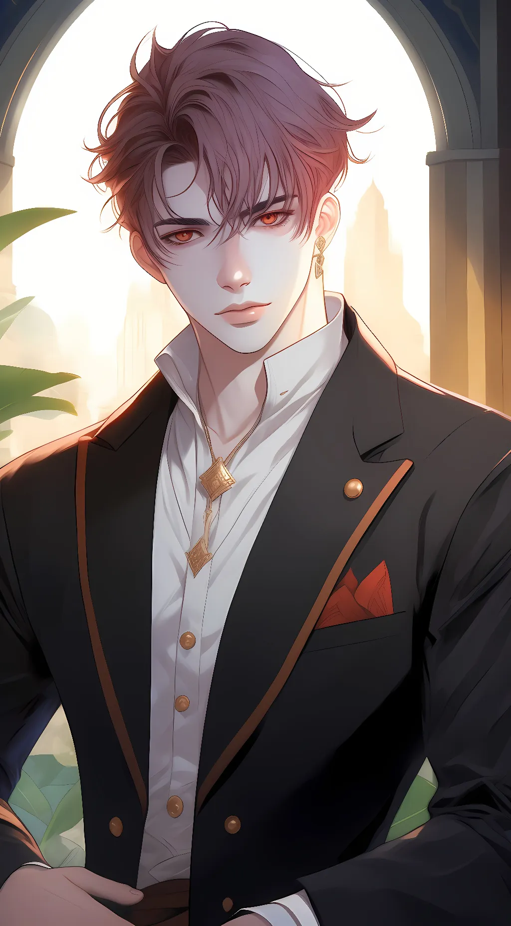 ai character: Edwick Lebastian background