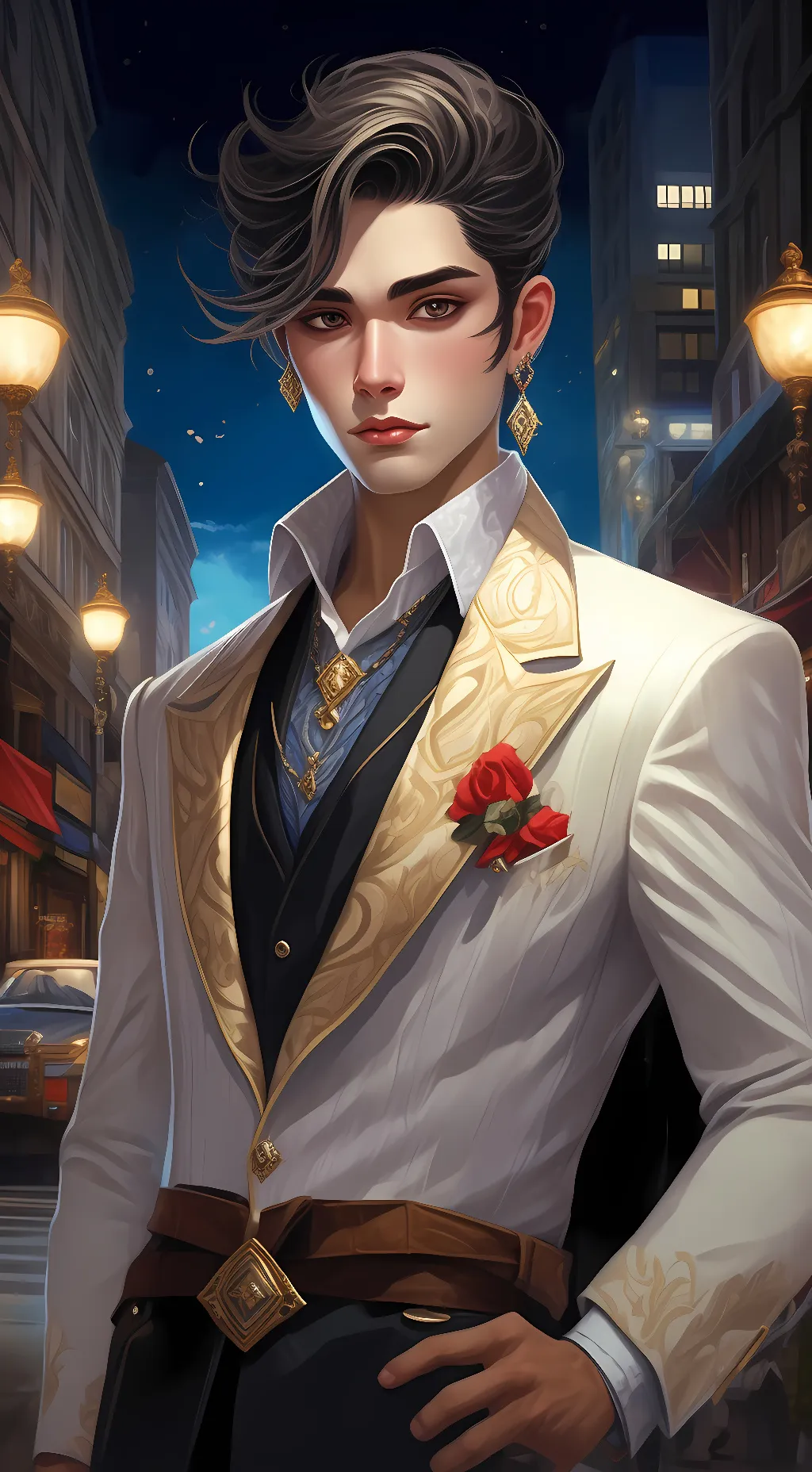 ai character: Prince michael background