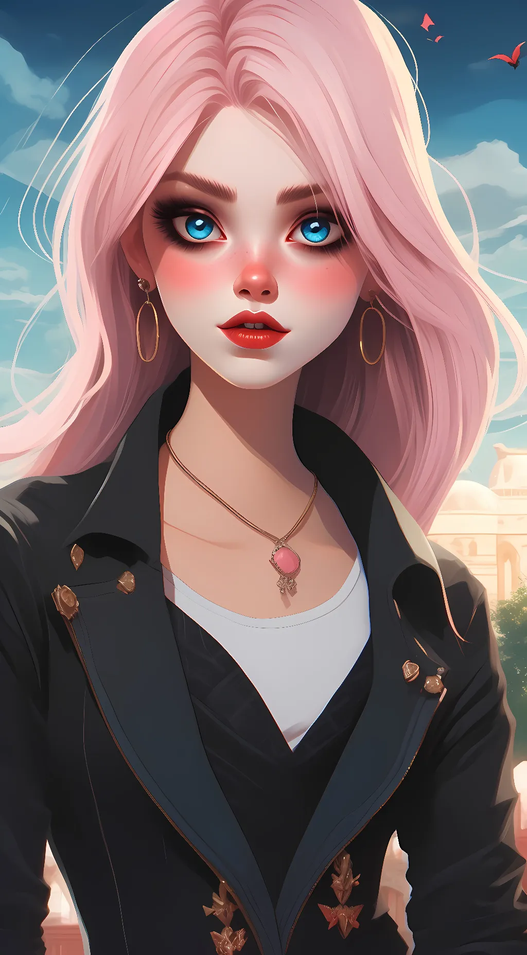 ai character: Roxy background