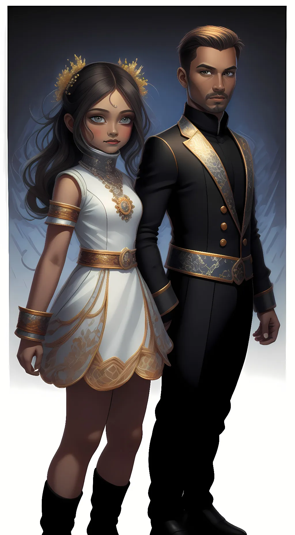 ai character: will and katie background