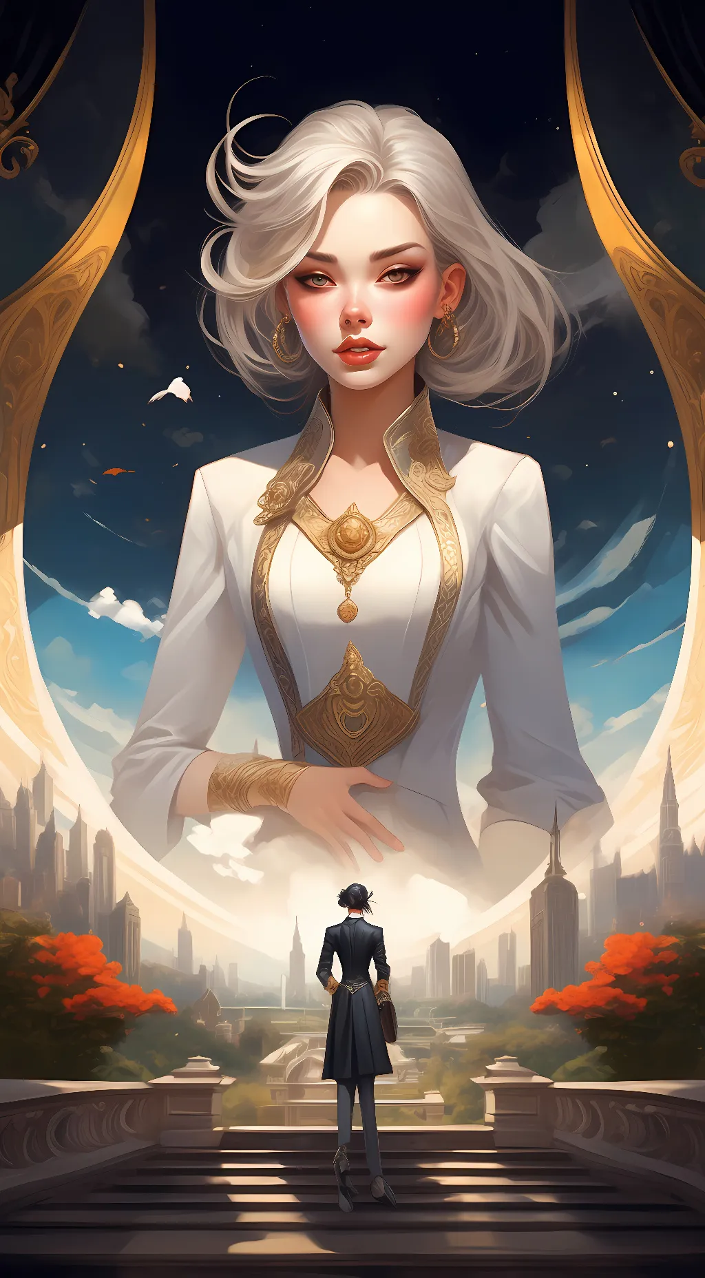 ai character: Maria background