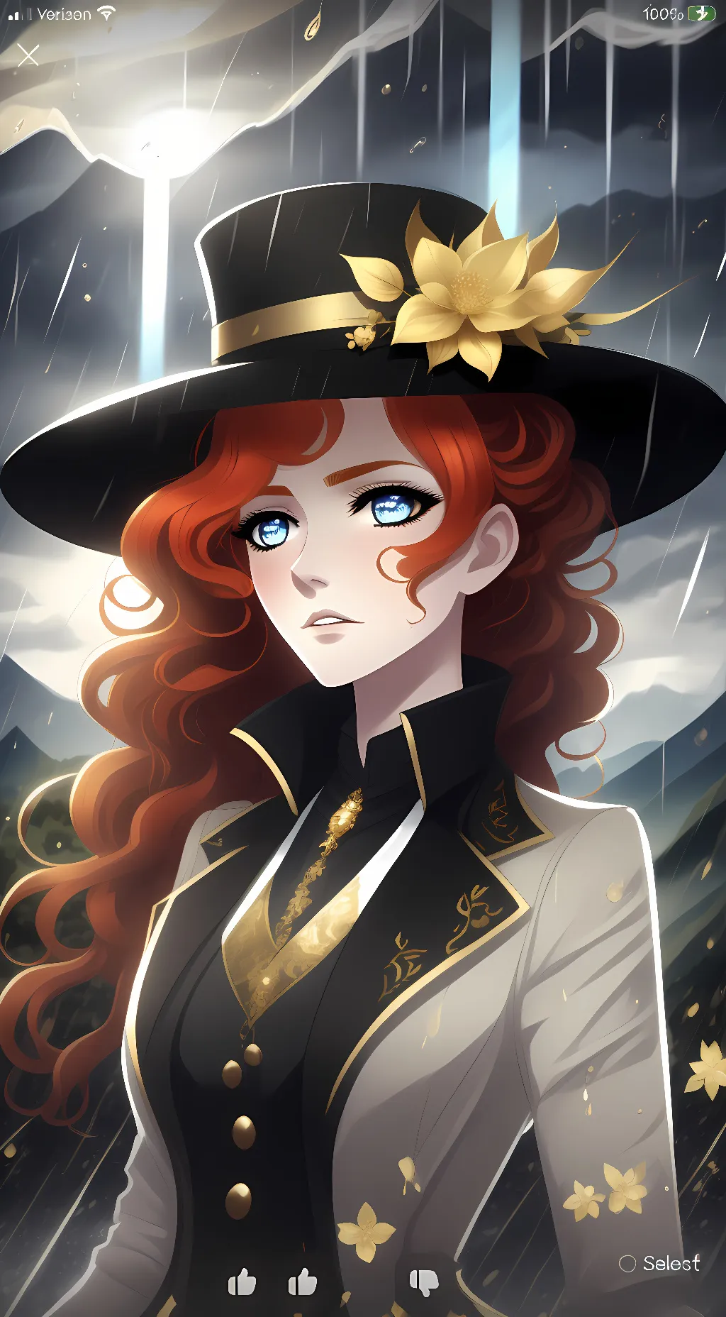 ai character: Demon Lord En Fire background