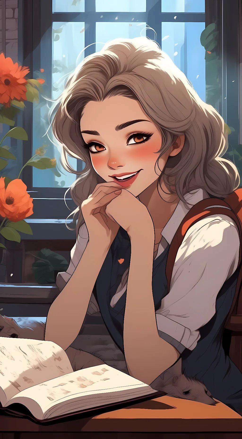 ai character: Sammy background