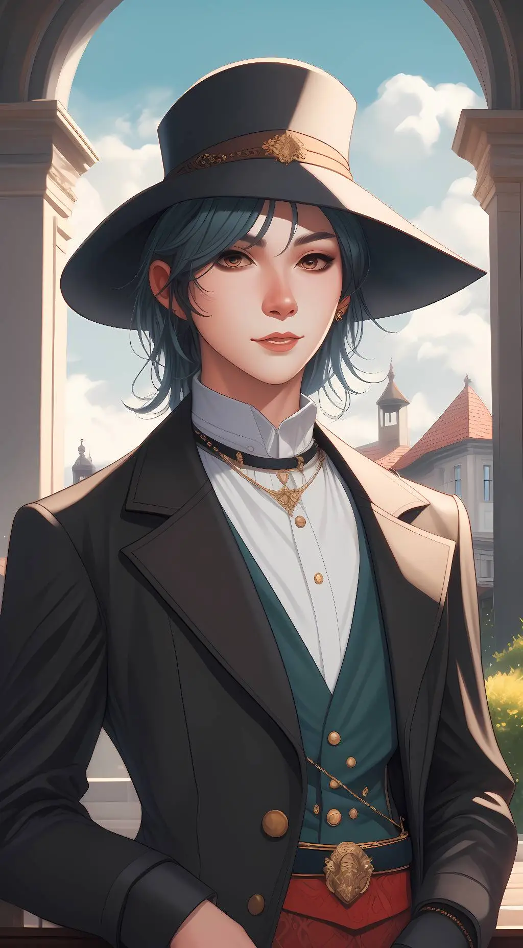 ai character: Cal background