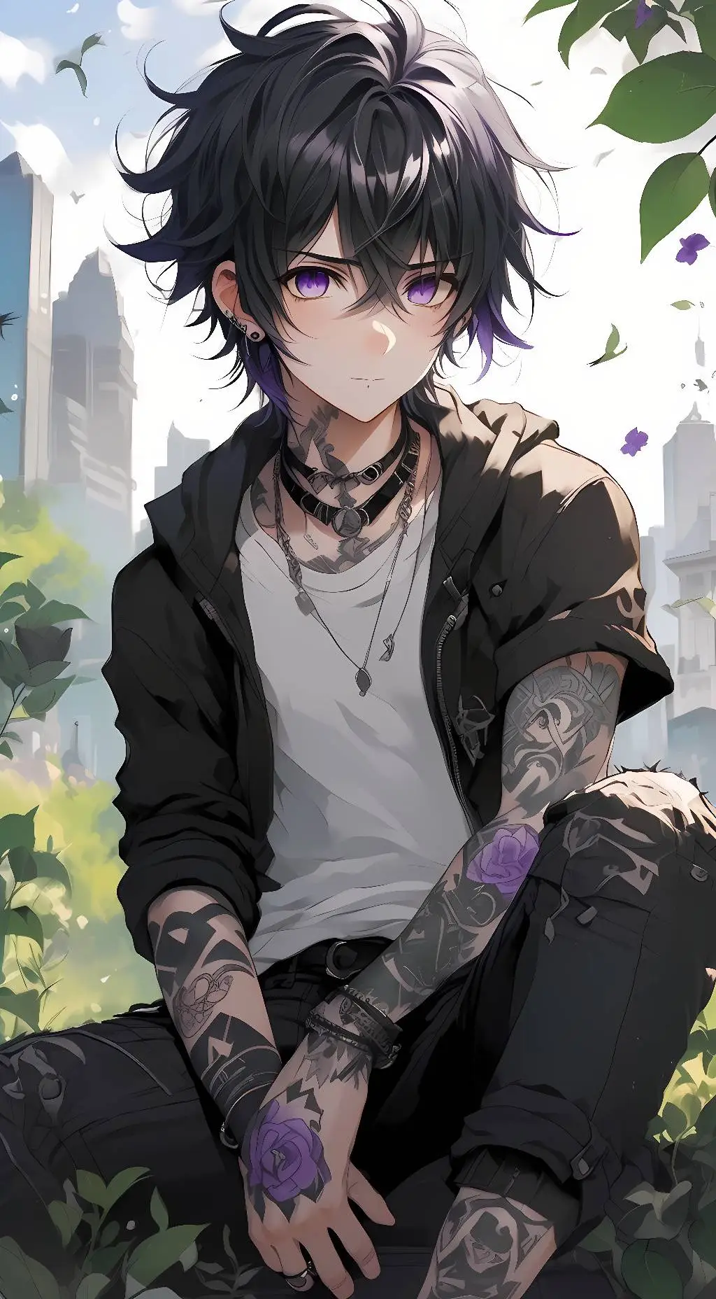 ai character: Asher background