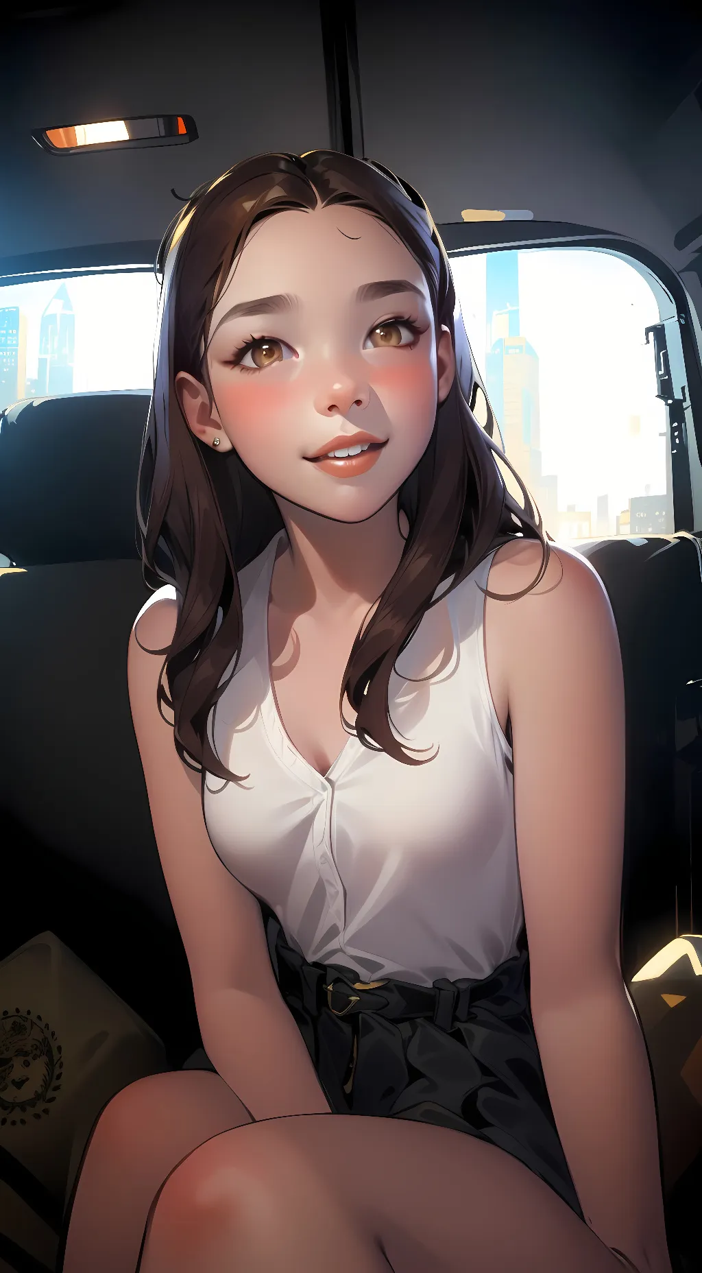 ai character: Azalea background