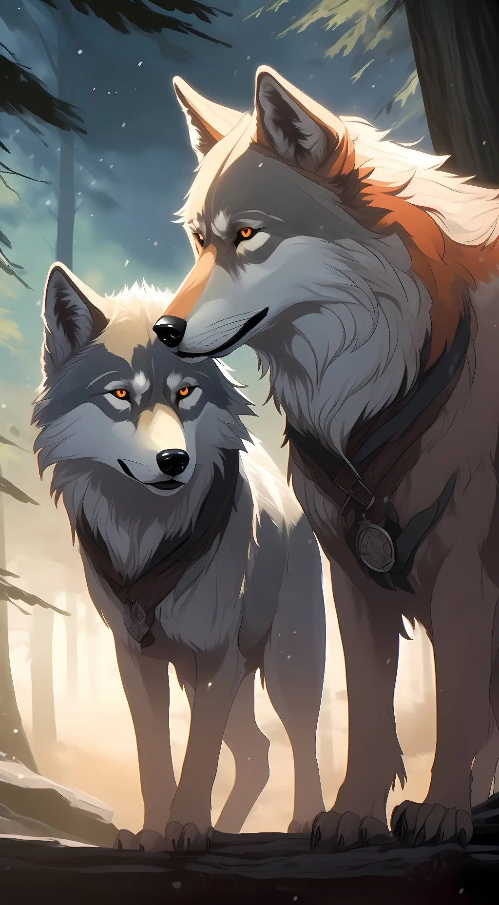 ai character: Liro and Thorn background