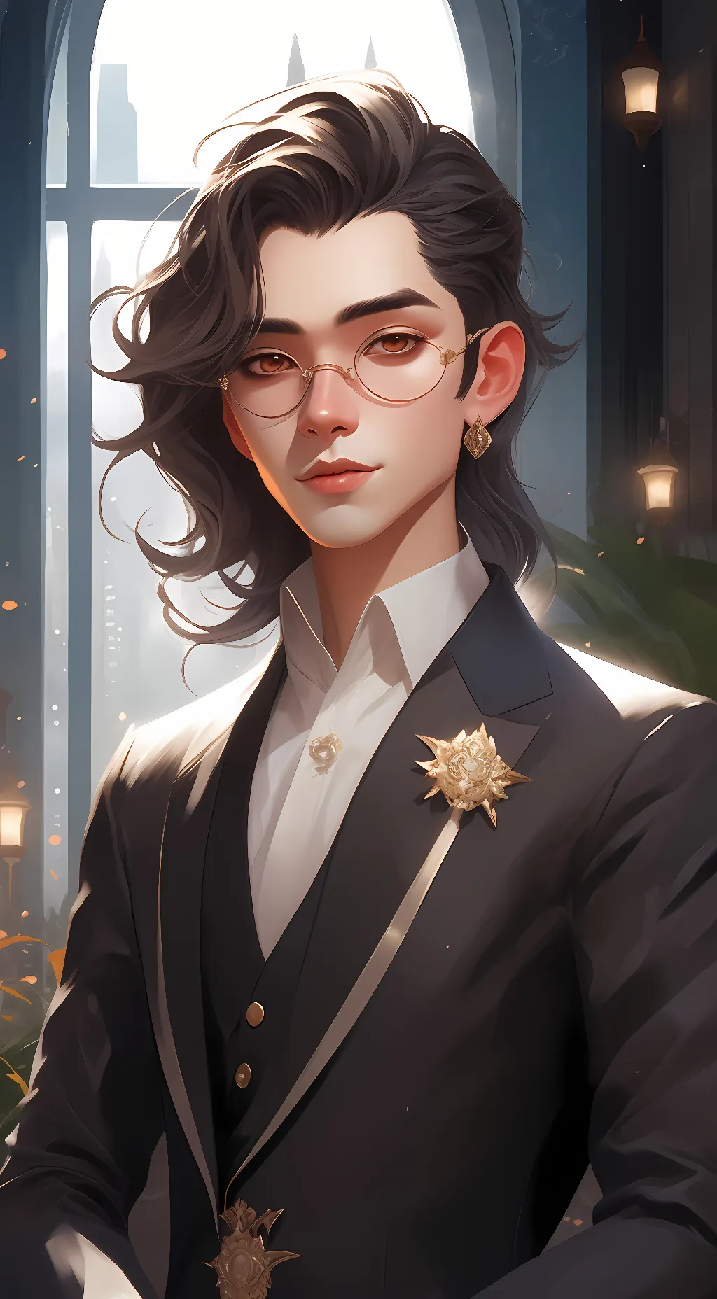 ai character: dad and brothers 5 background