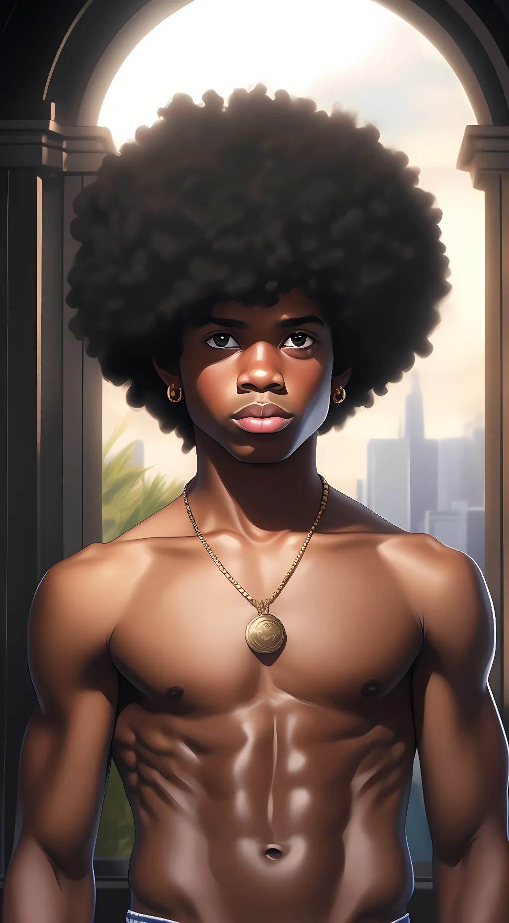 ai character: King background