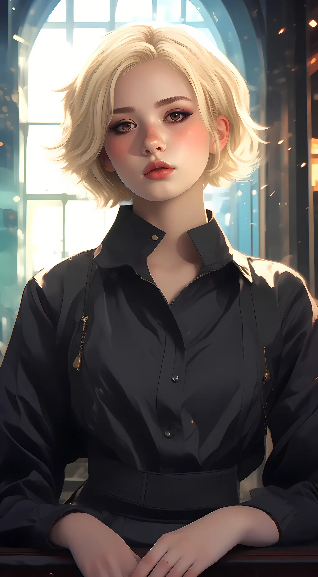 ai character: ᘻᗩᑢḰᘿᘉᗱᓰⓔ background