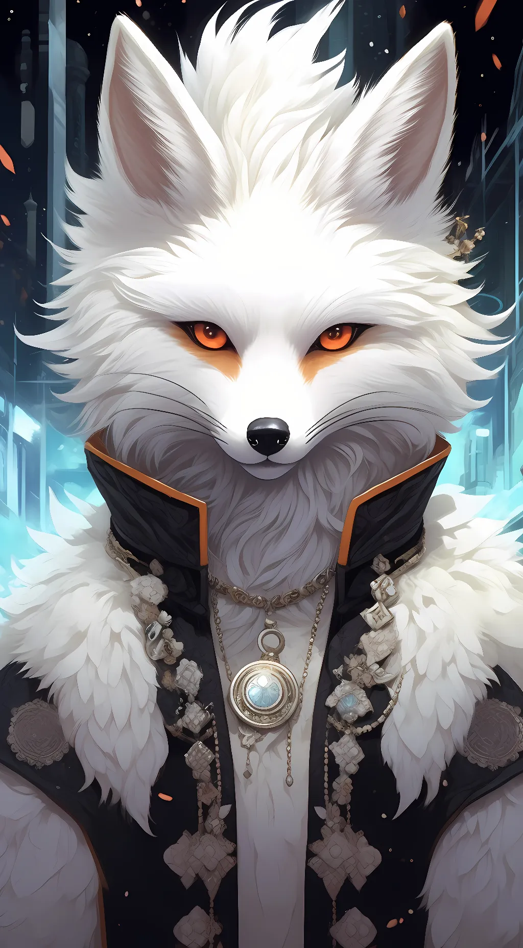 ai character: Mr. Fluff background