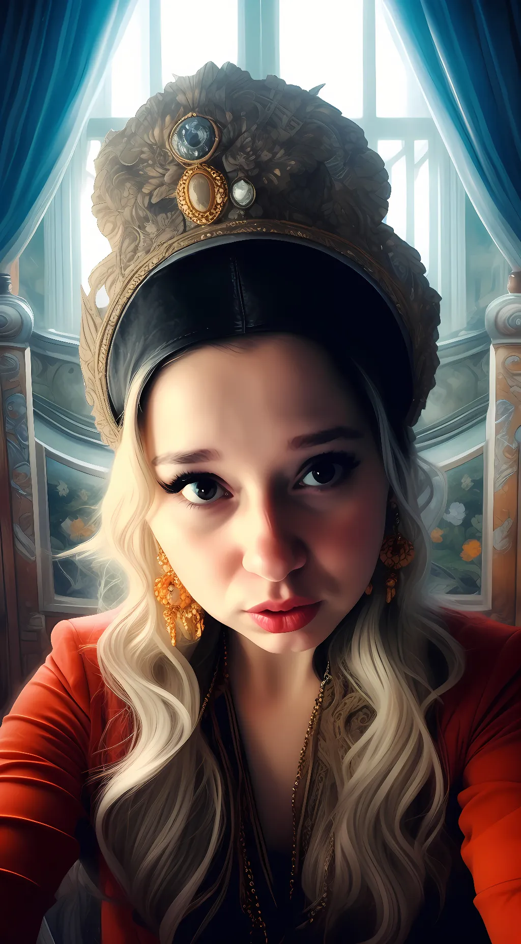 ai character: emily background